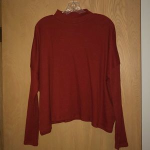 Burnt orange/red sweater